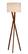 Brooklyn Floor Lamp (Walnut) by Adesso Furniture