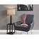 Kona Table Lamp (Black/Washed Wood) by Adesso Furniture
