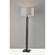 Kona Floor Lamp (Black/Washed Wood) by Adesso Furniture