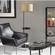 Oliver AdessoCharge Shelf Floor Lamp (Black) by Adesso Furniture