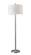 Boulevard Floor Lamp (Brushed Steel) by Adesso Furniture