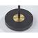 Vega LED Torchiere (Black/Brass) by Adesso Furniture