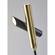 Vega LED Torchiere (Black/Brass) by Adesso Furniture
