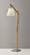 Walden Floor Lamp (Natural Rubberwood) by Adesso Furniture
