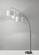 Trinity Arc Lamp (Brushed Steel) by Adesso Furniture
