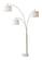 Goliath Arc Lamp (Matte Black) by Adesso Furniture