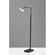 Lucas LED Floor Lamp (Black/Brass) by Adesso Furniture