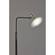 Lucas LED Floor Lamp (Black/Brass) by Adesso Furniture
