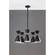 Oscar Pendant (Black/Brass) by Adesso Furniture