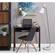 Oscar Floor Lamp (White/Brass) by Adesso Furniture