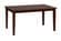 Simplicity Caramel Rectangle Dining Table by Jofran Furniture