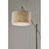 Ethan Arc Lamp (Black/Walnut) by Adesso Furniture