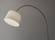 Goliath Arc Lamp (Brushed Steel) by Adesso Furniture