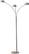 Domino Arc Lamp (Brushed Steel) by Adesso Furniture