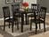 Simplicity Espresso Round Drop-leaf Table by Jofran Furniture