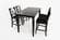 Simplicity Espresso Counter Height Dining Table by Jofran Furniture