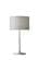 Oslo Table Lamp (Painted White Metal) by Adesso Furniture