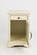 Craftsman Antique Cream Power Chairside Table by Jofran Furniture