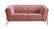 Divani Casa Aiken - Modern Salmon Velvet Loveseat by VIG Furniture