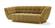 Divani Casa Granby - Glam Mustard and Gold Fabric Sofa by VIG Furniture