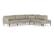 Divani Casa Sherry - Modern Grey RAF Chaise Leather Sectional Sofa by VIG Furniture