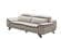 973 Gray Leather Sofa by ESF