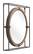 Capell Mirror Gray by Zuo Modern