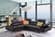 A761 Premium Italian Leather Sectional Black by J&M Furniture