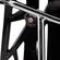 Asbury Modern Black Dining Chair w/Chromed Legs (Set of 2) by LeisureMod