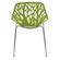 Asbury Modern Green Dining Chair w/Chromed Legs (Set of 4) by LeisureMod