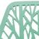 Asbury Modern Mint Dining Chair w/Chromed Legs (Set of 4) by LeisureMod