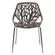 Asbury Modern Taupe Dining Chair w/Chromed Legs by LeisureMod