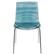 Astor Modern Transparent Blue Dining Chair by LeisureMod