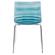 Astor Modern Transparent Blue Dining Chair by LeisureMod