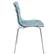 Astor Modern Transparent Blue Dining Chair (Set of 2) by LeisureMod