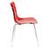 Astor Modern Transparent Red Dining Chair by LeisureMod