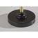 Cap Black & Antique Brass Floor Lamp by Adesso Furniture