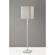 Estelle Matte White Floor Lamp by Adesso Furniture