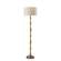 Eve Natural & Brass Floor Lamp by Adesso Furniture