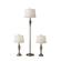 Glendale Brushed Steel 3 Piece Bonus Pack by Adesso Furniture