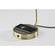 Brooks Antique Brass Adesso Charge Wireless Charging Desk Lamp by Adesso Furniture