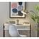 Brooks Antique Brass Adesso Charge Wireless Charging Desk Lamp by Adesso Furniture