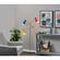 Lyle 3-Arm Floor Lamp Brass w/Primary Colors by Adesso Furniture