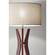 Bedford Shelf Floor Lamp (Walnut) by Adesso Furniture