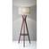 Bedford Shelf Floor Lamp (Walnut) by Adesso Furniture