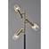 Melvin Black & Antique Brass Led Floor Lamp by Adesso Furniture