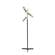 Melvin Black & Antique Brass Led Floor Lamp by Adesso Furniture