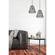 Sheridan Black & Antique Brass Pendant by Adesso Furniture