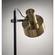 Clayton Floor Lamp (Black/Brass) by Adesso Furniture