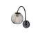 Edie Wall Lamp Dark Bronze w/Brass by Adesso Furniture